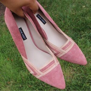 Nine West Women's Eugene Pointed Toe Classic Pumps Sz 10